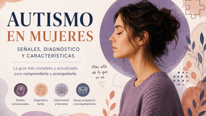 Autismo en mujeres: señales que pueden pasar desapercibidas, diagnóstico tardío, características y bienestar